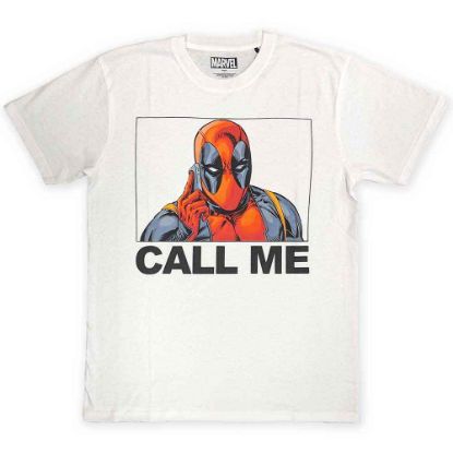 Picture of Marvel Comics Unisex T-Shirt: Deadpool Call Me