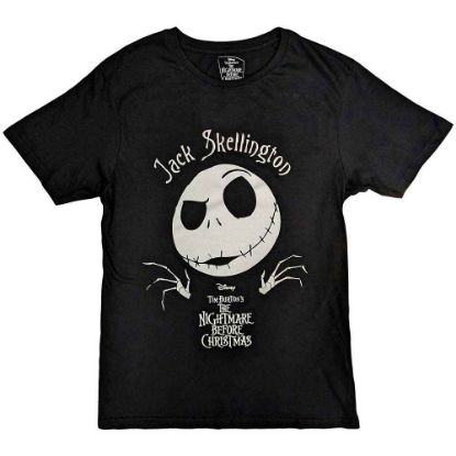 Picture of The Nightmare Before Christmas Unisex T-Shirt: Jack Head Embellished