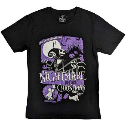 Picture of The Nightmare Before Christmas Unisex T-Shirt: Welcome To Halloween Town Embellished