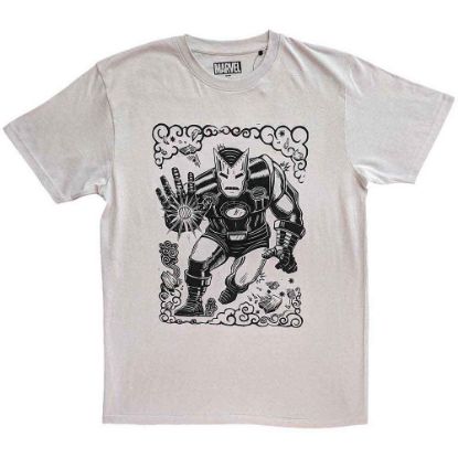 Picture of Marvel Comics Unisex T-Shirt: Iron Man Sketch