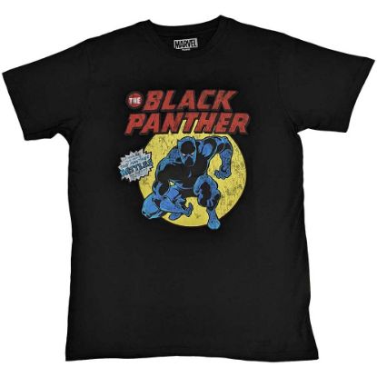 Picture of Marvel Comics Unisex T-Shirt: Black Panther Retro Comic
