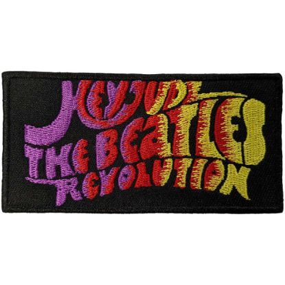 Picture of The Beatles Woven Patch: Hey Jude/Revolution (Standard) 