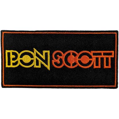 Picture of Bon Scott Woven Patch: Logo (Standard) 