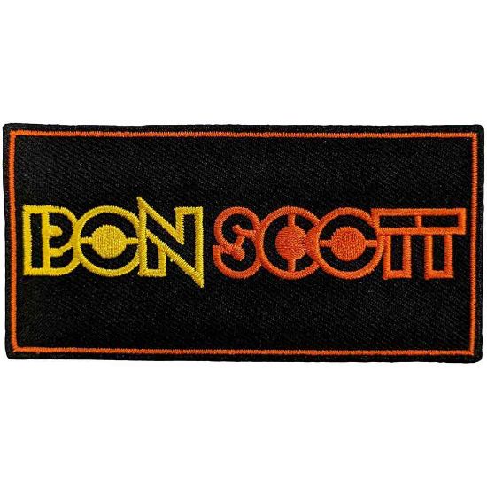 Picture of Bon Scott Woven Patch: Logo (Standard) 