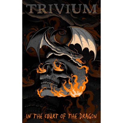 Picture of Trivium Textile Poster: In The Court Of The Dragon