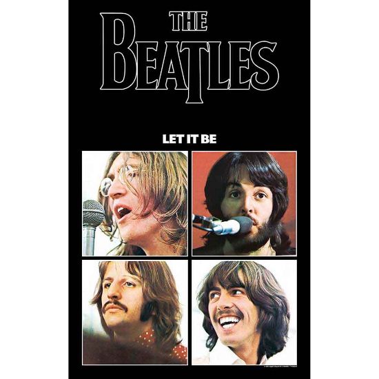 Picture of The Beatles Textile Poster: Let It Be