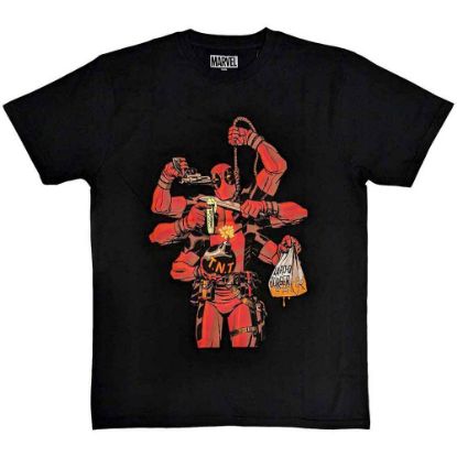 Picture of Marvel Comics Unisex T-Shirt: Deadpool Arms