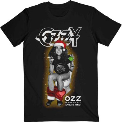 Picture of Ozzy Osbourne Unisex T-Shirt: Ozz Bless Us All