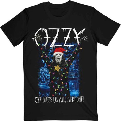Picture of Ozzy Osbourne Unisex T-Shirt: Arms Out Holiday
