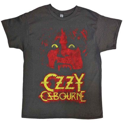 Picture of Ozzy Osbourne Unisex T-Shirt: Yellow Eyes Jumbo