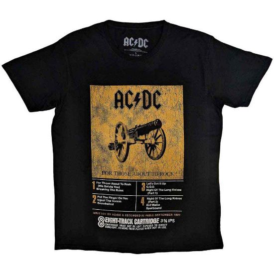 Picture of AC/DC Unisex T-Shirt: 8 Track