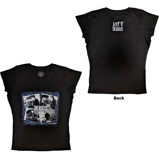Picture of The Beatles Ladies T-Shirt: At The Cavern Back Print
