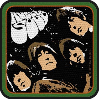 Picture of The Beatles Printed Patch: Rubber Soul Album (Standard) 
