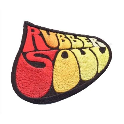 Picture of The Beatles Woven Patch: Rubber Soul Logo (Standard) 