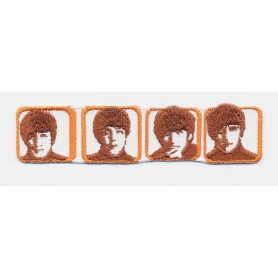 Picture of The Beatles Woven Patch: Heads in Boxes (Standard) 