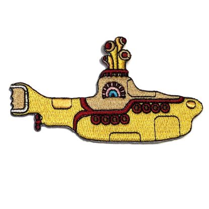 Picture of The Beatles Woven Patch: Yellow Submarine (Large) 