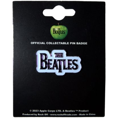 Picture of The Beatles Pin Badge: Drop T Logo