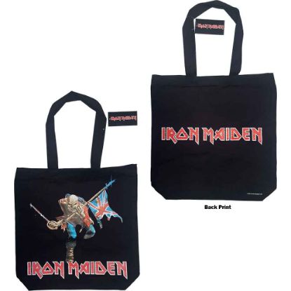 Picture of Iron Maiden Cotton Tote Bag: Trooper Back Print