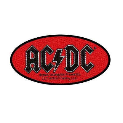 Picture of AC/DC Woven Patch: Oval Logo (Standard)