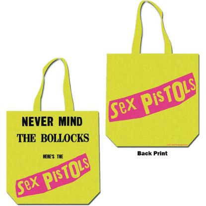 Picture of The Sex Pistols Cotton Tote Bag: Never Mind the Bollocks Back Print