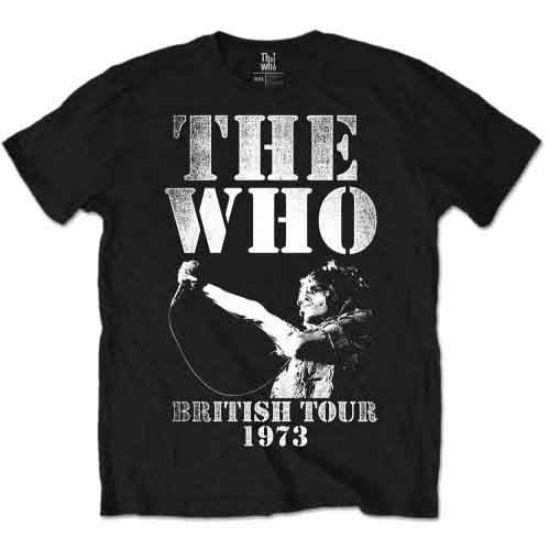 Picture of The Who Unisex T-Shirt: British Tour 1973