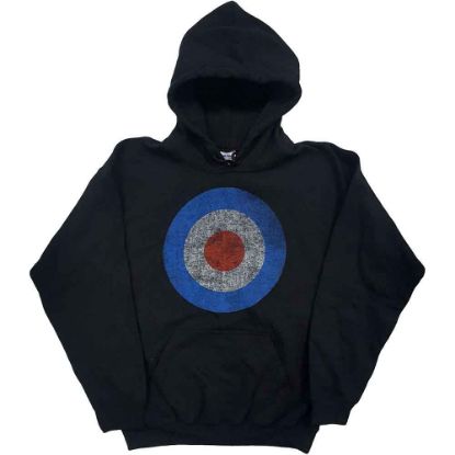 Picture of The Who Unisex Pullover Hoodie: Target Distressed