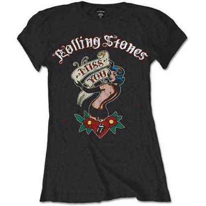 Picture of The Rolling Stones Ladies T-Shirt: Miss You