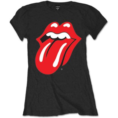 Picture of The Rolling Stones Ladies T-Shirt: Classic Tongue