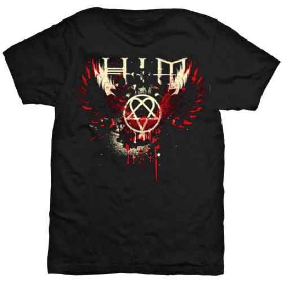 Picture of HIM Unisex T-Shirt: Wings Splatter