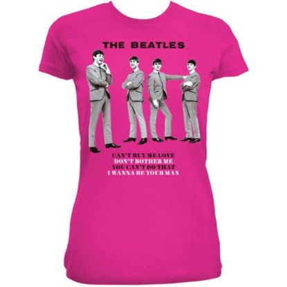 Picture of The Beatles Ladies T-Shirt: You Can't Do That