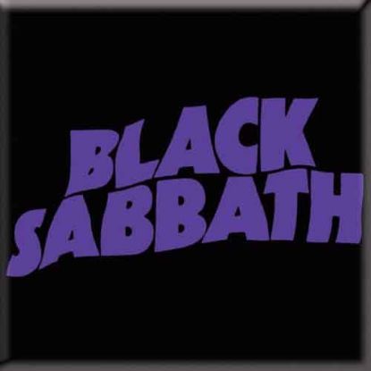 Picture of Black Sabbath Fridge Magnet: Wavy Logo