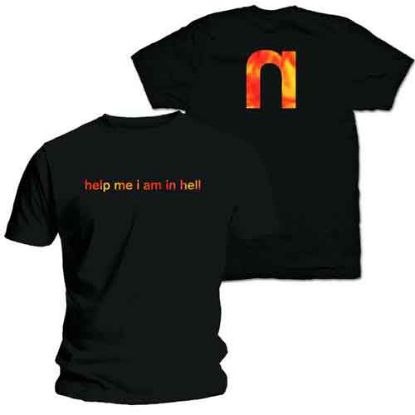 Picture of Nine Inch Nails Unisex T-Shirt: Help Me Back Print