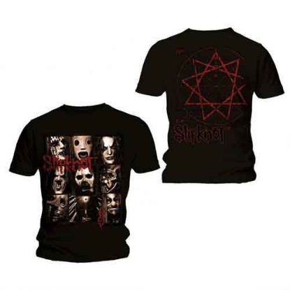 Picture of Slipknot Unisex T-Shirt: Mezzotint Decay Back Print