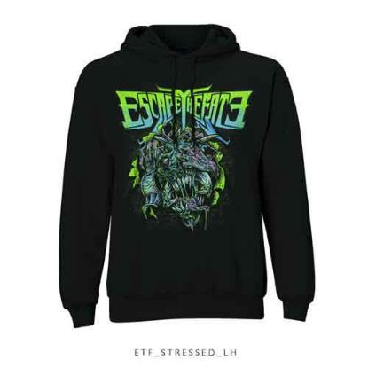 Picture of Escape The Fate Unisex Pullover Hoodie: Stressed
