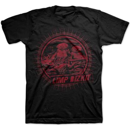 Picture of Limp Bizkit Unisex T-Shirt: Radial Cover