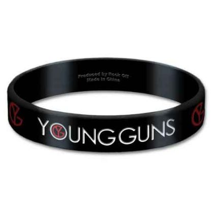 Picture of Young Guns Gummy Wristband: Logo