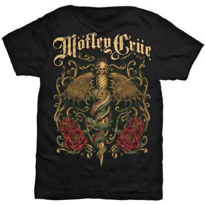 Picture of Motley Crue Unisex T-Shirt: Exquisite Dagger
