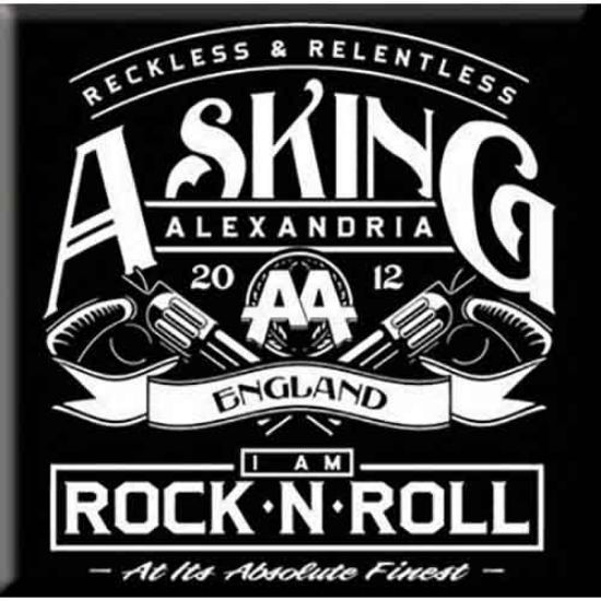 Picture of Asking Alexandria Fridge Magnet: Rock n' Roll