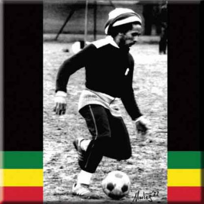 Picture of Bob Marley Fridge Magnet: Soccer