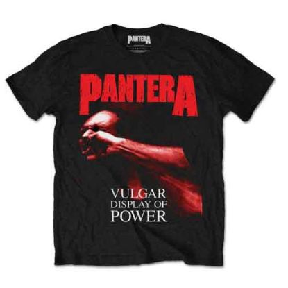 Picture of Pantera Unisex T-Shirt: Red Vulgar