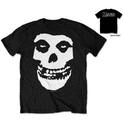 Picture of Misfits Unisex T-Shirt: Classic Fiend Skull Back Print