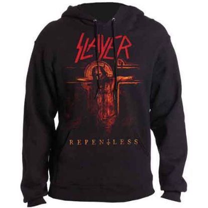 Picture of Slayer Unisex Pullover Hoodie: Repentless Crucifix