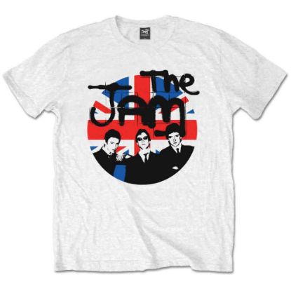 Picture of The Jam Unisex T-Shirt: Union Jack Circle