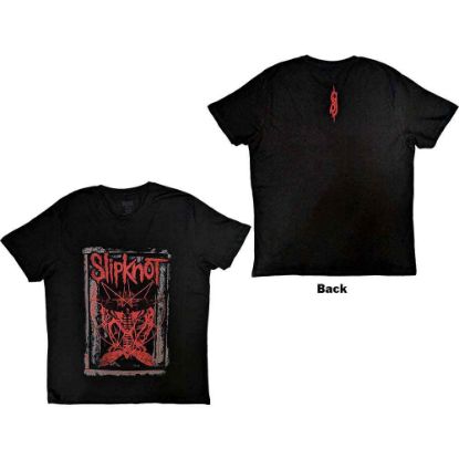 Picture of Slipknot Unisex T-Shirt: Dead Effect Back Print