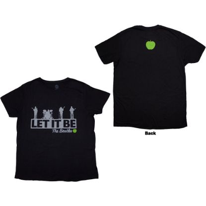 Picture of The Beatles Ladies T-Shirt: Rooftop Back Print