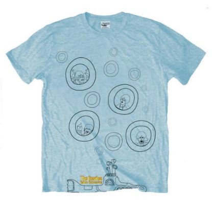 Picture of The Beatles Unisex T-Shirt: Bubbles