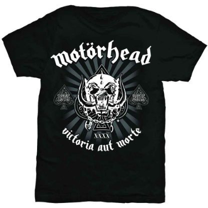 Picture of Motorhead Unisex T-Shirt: Victoria Aut Morte