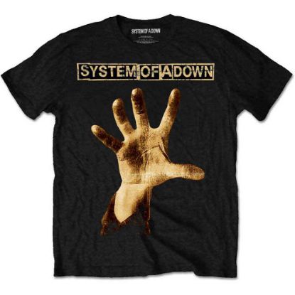 Picture of System Of A Down Unisex T-Shirt: Hand