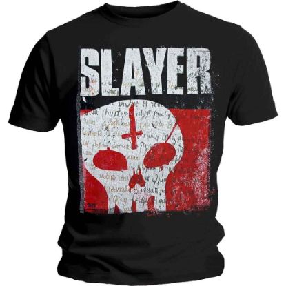 Picture of Slayer Unisex T-Shirt: Undisputed Attitude Skull