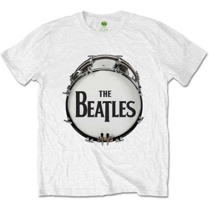 Picture of The Beatles Unisex T-Shirt: Original Drum Skin